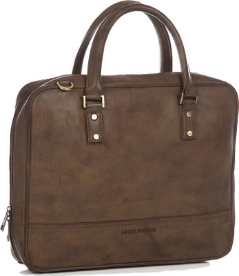 

Gauge Machine Men & Women Formal Brown PU Sling Bag