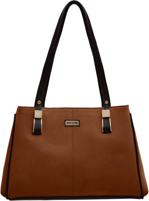 

JFL-Jewellery For Less Women Formal Brown PU Shoulder Bag