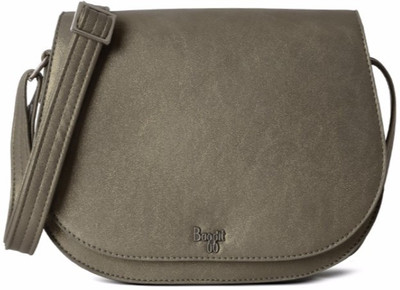 

Baggit Women Casual Grey PU Sling Bag