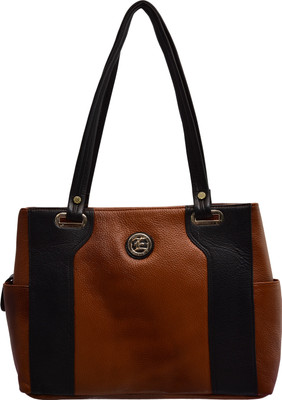 

JFL-Jewellery For Less Women Formal Black PU Shoulder Bag