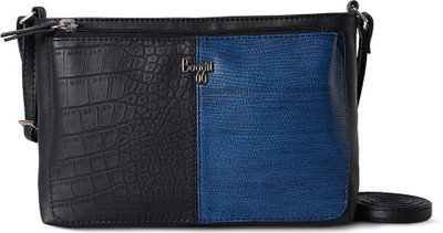 

Baggit Women Casual Black Leatherette Sling Bag