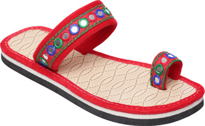 

tryfeet Flip Flops, Red
