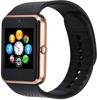 

ESTAR Bluetooth Smartwatch Compatible With Acer liquid Jade Gold Smartwatch(Brown Strap Free Size)