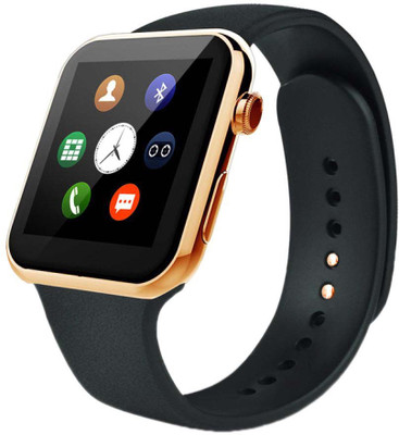 

ESTAR Bluetooth Smartwatch Compatible With Acer liquid Jade Gold Smartwatch(Brown Strap Free Size)