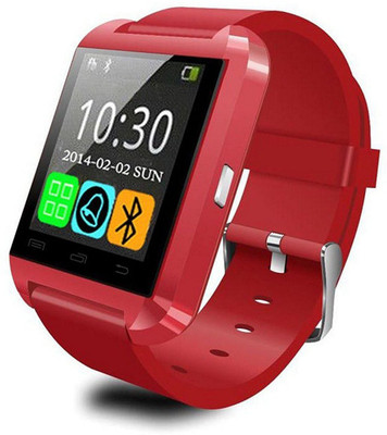 

ESTAR Bluetooth Smartwatch Compatible With Acer liquid Jade Red Smartwatch(Red Strap Free Size)