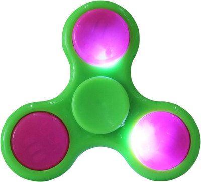 

Toys Factory Fidget Hand Spinner With Dazzling LED Lights(Multicolor)