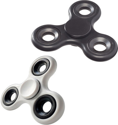 ifrazon Fidget high quality Hand Spinner, Ultra Fast Metal Bearings(Black, White)