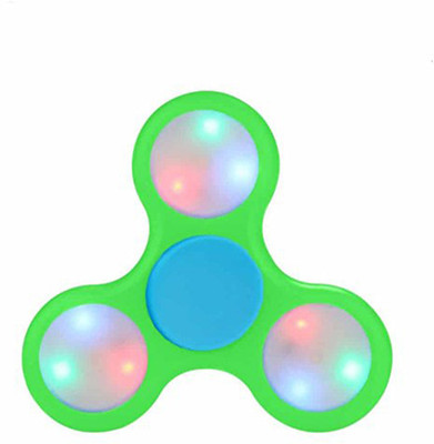

Madhur Best Quality Top Selling Green LED Fidget spinner(Green)