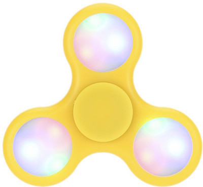 

Madhur Best Quality Top Selling Yellow LED Fidget spinner(Yellow)