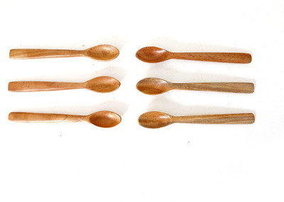 

The Indus Valley Neem Wood Masala Spoon Set of 6 Wooden Wooden Spoon Set(Pack of 6)