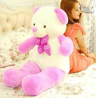 

Ktkashish Toys Very Exclusive Purple Teddy Bear 80 Cm - 32 inch(Purple)