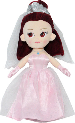 

Soft Buddies Wedding Gown Doll Pink - 30 cm(Multicolor)