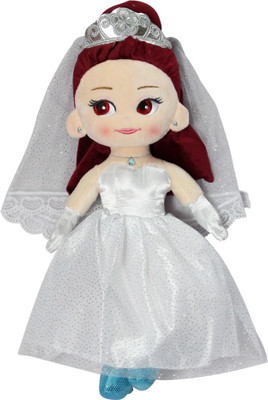 

Soft Buddies Wedding Gown Doll White - 30 cm(Multicolor)