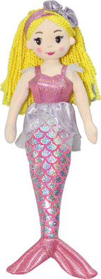 

Soft Buddies Mermaid Doll Pink - 30 cm(Multicolor)