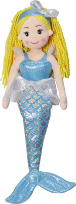 

Soft Buddies Mermaid Doll Blue - 30 cm(Multicolor)
