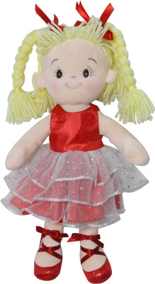 

Soft Buddies Dazzling Doll Dark Pink - 30 cm(Multicolor)