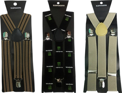 

Atyourdoor Y- Back Suspenders for Men(Multicolor)