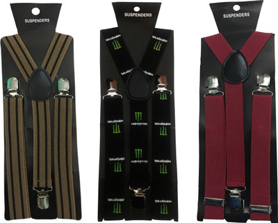 

Atyourdoor Y- Back Suspenders for Men(Multicolor)