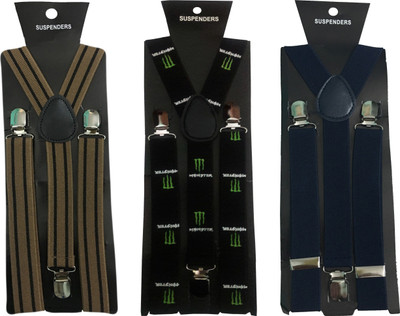 

Atyourdoor Y- Back Suspenders for Men(Multicolor)