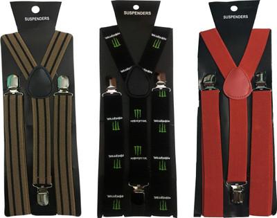 

Atyourdoor Y- Back Suspenders for Men(Multicolor)