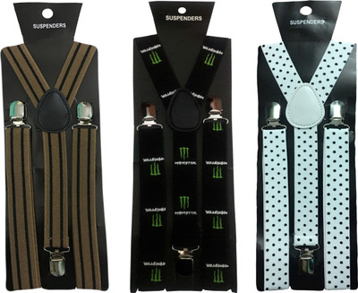 

Atyourdoor Y- Back Suspenders for Men(Multicolor)