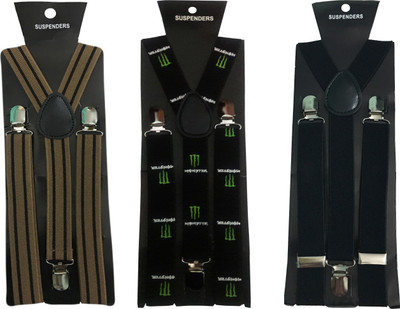 

Atyourdoor Y- Back Suspenders for Men(Multicolor)