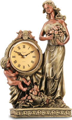 

OPAL Analog STAIN GOLD Clock