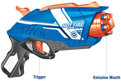 

Goyal 5 Dart Soft Blaster (Soft Bullet Gun) (Multicolor)(Multicolor)