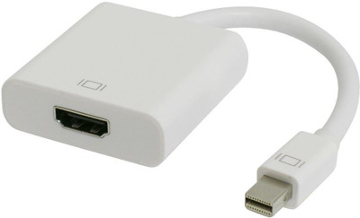 

Smart Tech TV-out Cable Mini Display Port to HDMI Adapter (ThunderBolt) HDMI Cable (White)(White, For Computer)