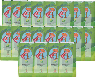 

Taimed Hygiene Vomit Absorbent Bag (Pack Of 20 Pcs) Vomit Basin(600 ml Green)