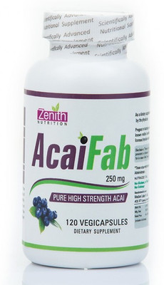 

Zenith Nutrition AcaiFab - 250mg 120 Nos(120 No)