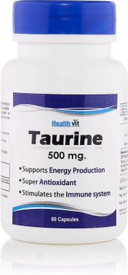 

HealthVit Taurine 500 mg 60 capsules(60 No)