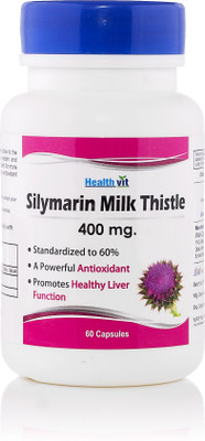 

HealthVit Silymarin Milk Thistle 400 mg 60 Capsules(60 No)