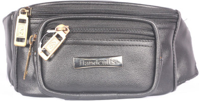 

HANDCUFFS Handcuffs Waist Pouch For Men & Women - Black waist pouch(Black)