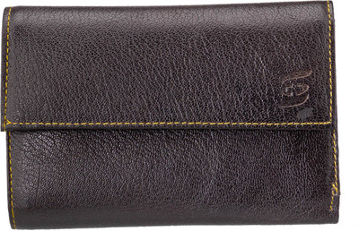 

Swiss Design Men Brown Genuine Leather Wallet(4 Card Slots)