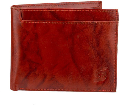 

Swiss Design Men Brown Genuine Leather Wallet(6 Card Slots)