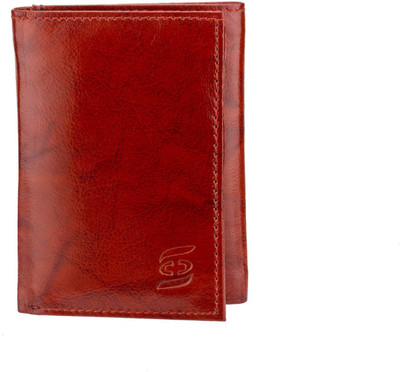 

Swiss Design Men Brown Genuine Leather Wallet(6 Card Slots)
