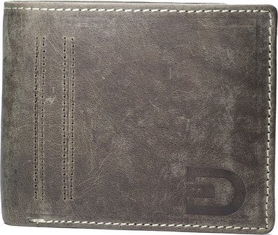 

Batuaa Men Khaki Genuine Leather Wallet(9 Card Slots), Black