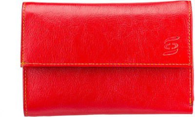 

Swiss Design Men Red Genuine Leather Wallet(4 Card Slots)