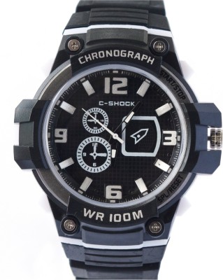 VITREND C-Shock WR 100m Black & White dial New Generation Watch  - For Boys & Girls   Watches  (Vitrend)