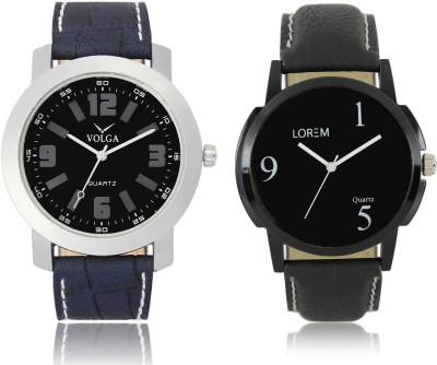 LOREM VL30LR06 New Latest Stylish Designer Leather Belt Attractive Different Combo Watch  - For Men   Watches  (LOREM)