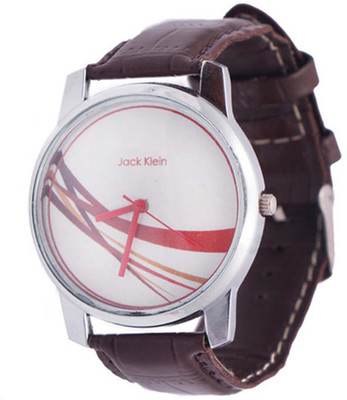 View Jack Klein Stylish Round Dial Synthetic Leather Multicolor 1_JK_G02 Watch  - For Men Wrist Watches Price Online(Jack Klein)