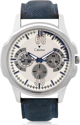 Calvino CGAS_17668_BLUE_WHT Watch  - For Men   Watches  (Calvino)