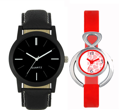 

SRK ENTERPRISE Couple Wrist Watch With Stylish And Designer Printed Dial Fast Selling L_V049 Watch - For Men & Women