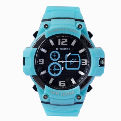 VITREND C-Shock WR 100 m Blue New Watch  - For Boys & Girls   Watches  (Vitrend)