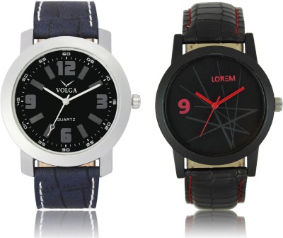 LOREM VL30LR08 New Latest Stylish Designer Leather Belt Attractive Different Combo Watch  - For Men   Watches  (LOREM)