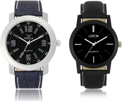 LOREM VL30LR05 New Latest Stylish Designer Leather Belt Attractive Different Combo Watch  - For Men   Watches  (LOREM)
