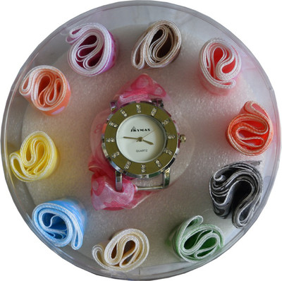 

VITREND SKYMAX 11 Colours Ribbon Strap Fashion Watch - For Girls
