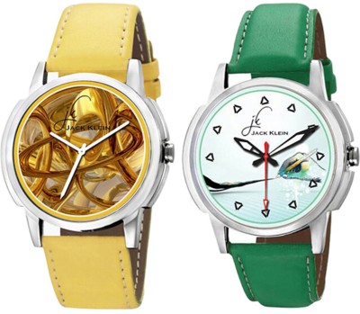 Jack Klein 2 Stylish Graphic Multicolor Watch  - For Men   Watches  (Jack Klein)