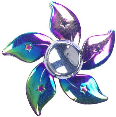 

VibeX ® New Colorful Zinc Alloy Fingertip gyro Hand spinner Toy Hand Spinner Finger Spinner Fidget Spinners Gyro EDC Focus Toy(Multicolor)